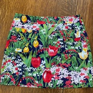 Tory Burch floral mini skirt
